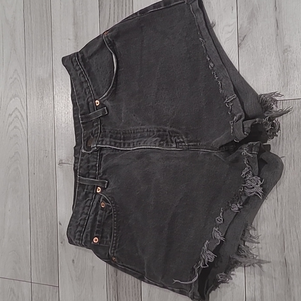 Levi's 521 Tapered High Waisted Shorts - Picture 1 of 10